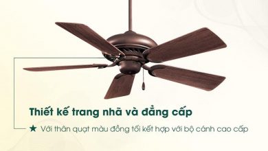 Quạt trần giá rẻ và uy tín tại Hà Nội